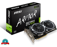 MSI GeForce GTX 1070 ARMOR 8GB OC GDDR5 - 311411 - zdjęcie 1